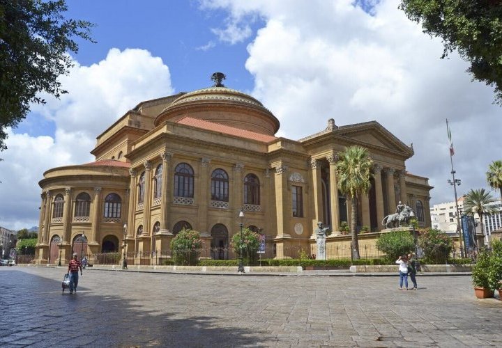 Sitios del Patrimonio Mundial de la UNESCO: Catedral de Monreale, Catedral de Palermo, Iglesia Martorana y Capilla Palatina 