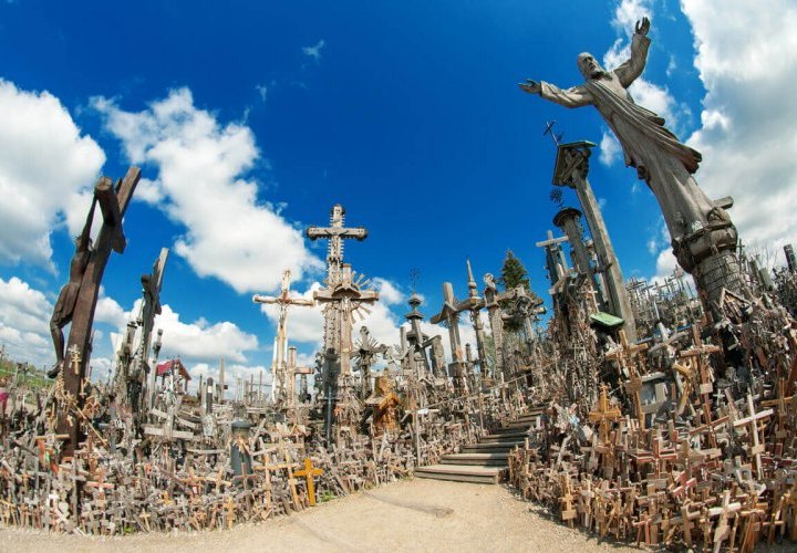 Discovery of the Hill of Crosses and visit to Palanga - the most favourite summer resort in Lithuania