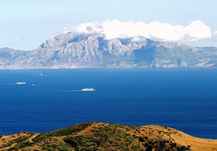 Travel from the Costa del Sol (Malaga) to Tarifa and cross the Strait of Gibraltar by ferry