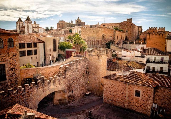 Discovery of Caceres city in Spain
